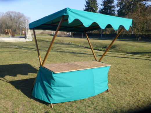 Prodejní stánek, skládací dřevěný 2x2m